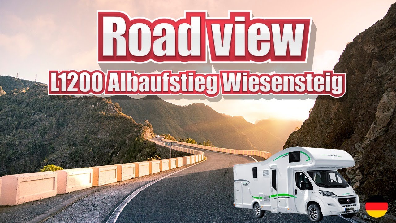 Road View L1200 Albaufstieg Wiesensteig