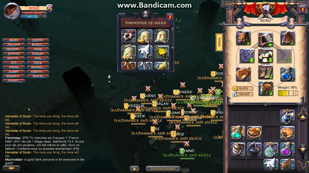 Albion Online last boss kill by Hammer and Sickle