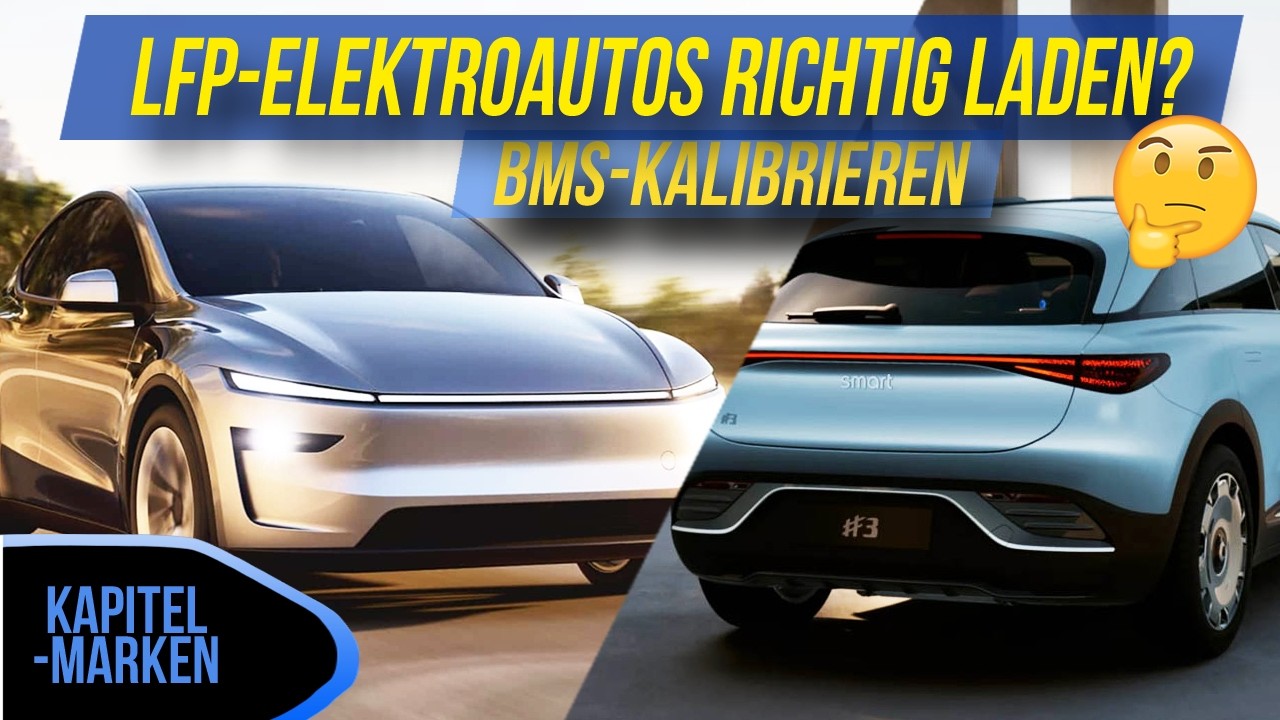 (Teslawissen #20) Studien zu Memory-Effekt bei LFP Akkus - LFP-Elektroautos richtig aufladen