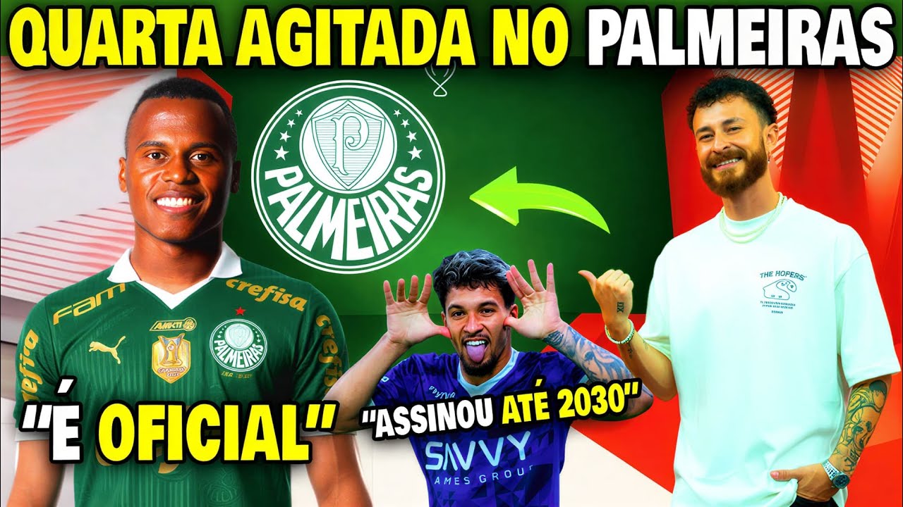 🚨GLOBO ESPORTE SP 04/02! VERDÃO FECHA ACORDO de 196 MILHÕES! AGORA É OFICIAL! NOTICIAS DO PALMEIRAS!