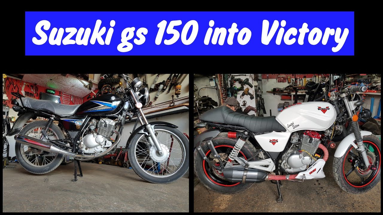 Project Suzuki Gs 150 Bullet Vs Victory By Tamoor Pervaiz