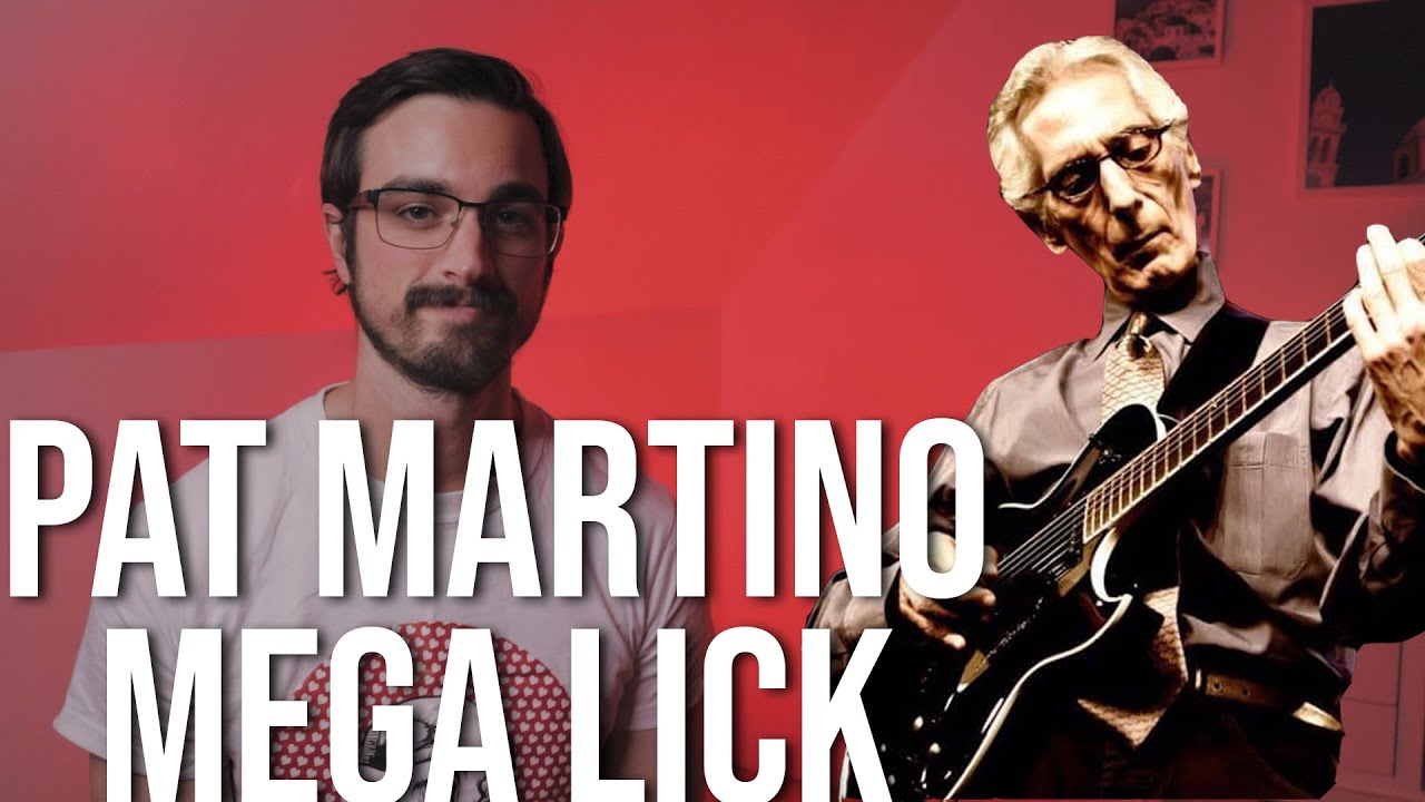 MONSTER Pat Martino Lick! - Jazz Guitar Lesson