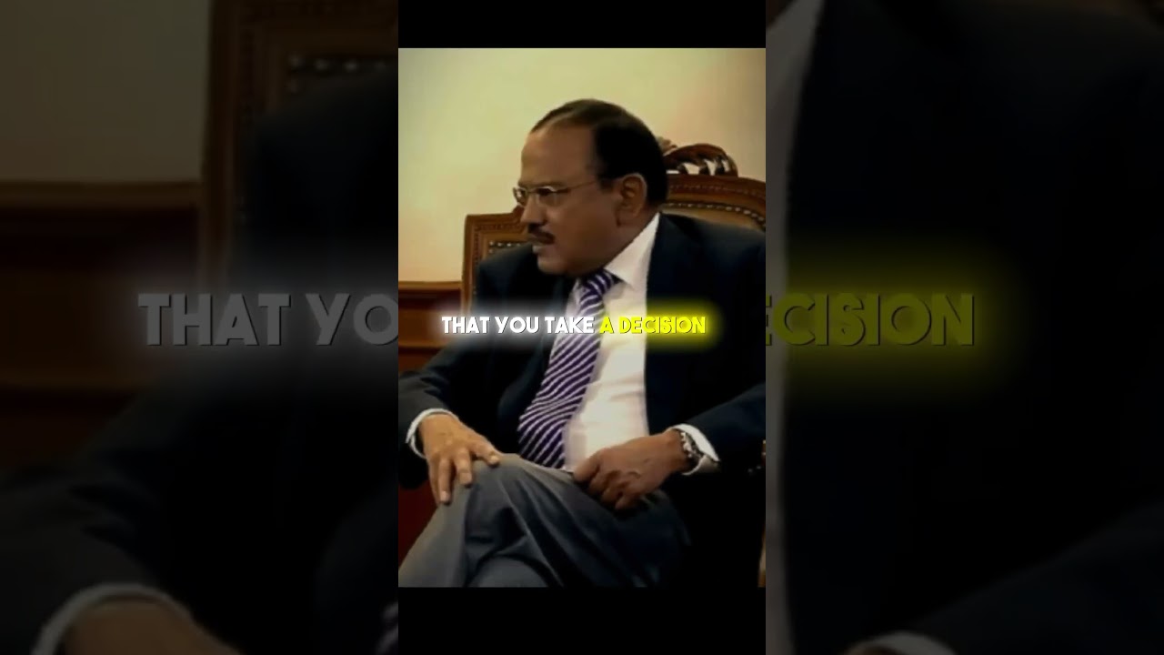 Ajit doval mindset 🗿