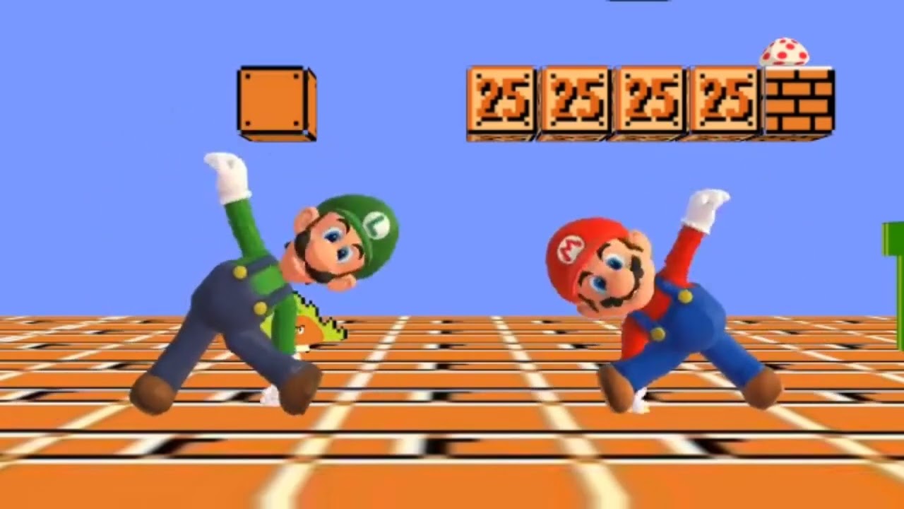 [MMD X Super Mario] Bad Apple!!!
