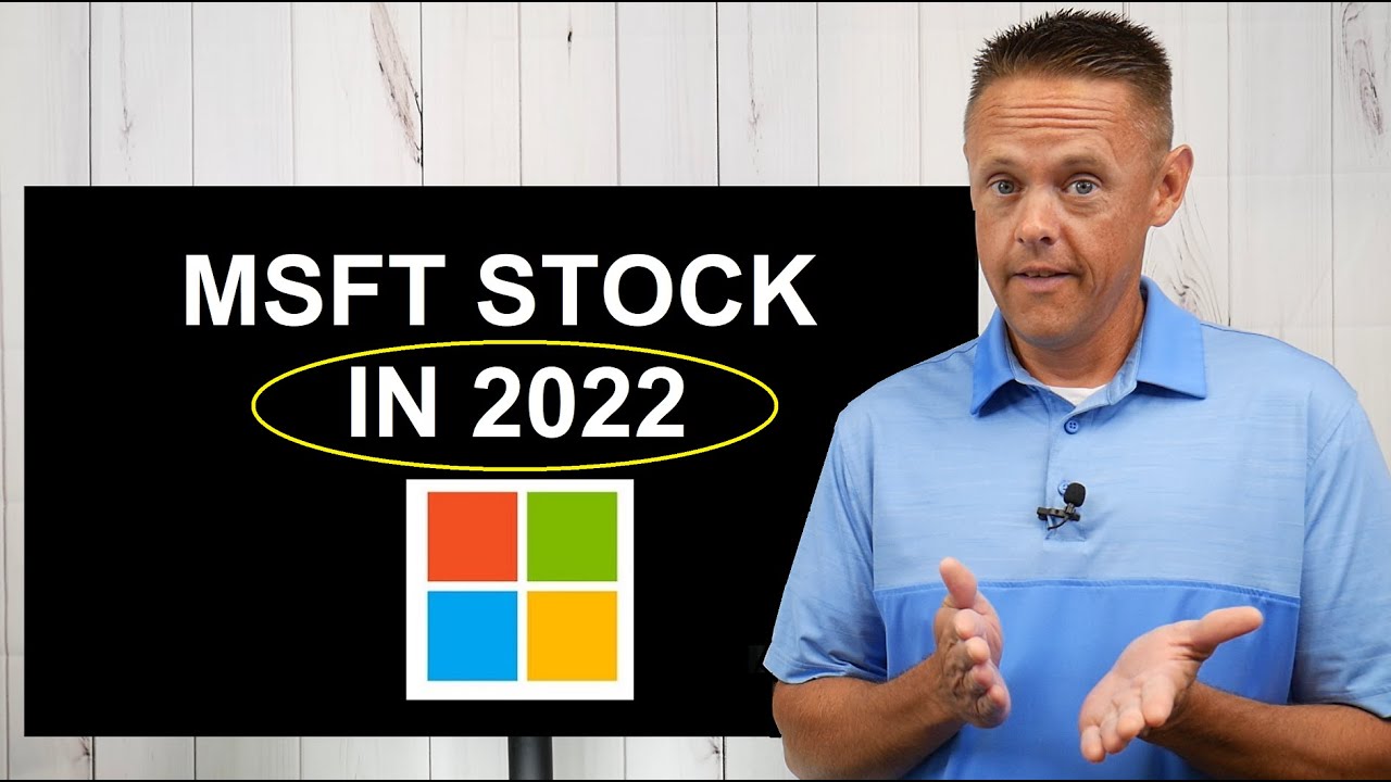 Microsoft Stock Price Prediction 2022 | MSFT Stock Analysis