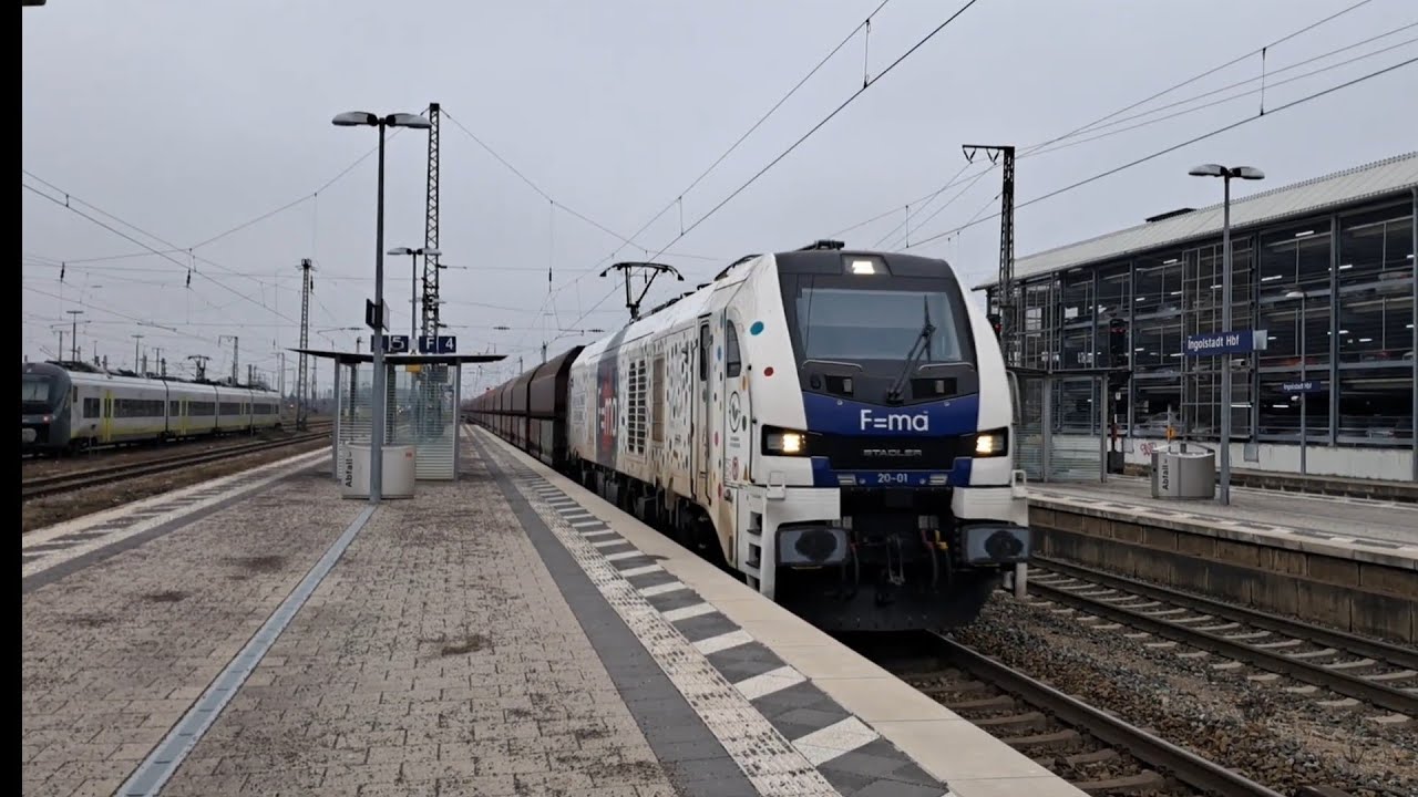 Bayernhighlighttour|Stadler Euro Dual F=ma| Siemens Wasserstoff Mireo|ICE aller Art|Bunte Regiolzüge