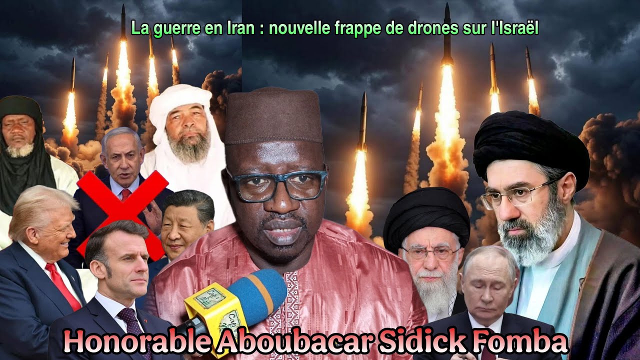 Ce mardi 10 mars, honorable Aboubacar Sidick Fomba révélation choc Iran-Israêl, Crise EDM du Mali