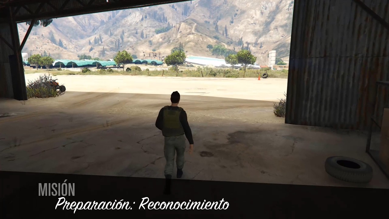 Ангар Маккензи, Подготовительная миссия: Разведка... Gta Online, день 26