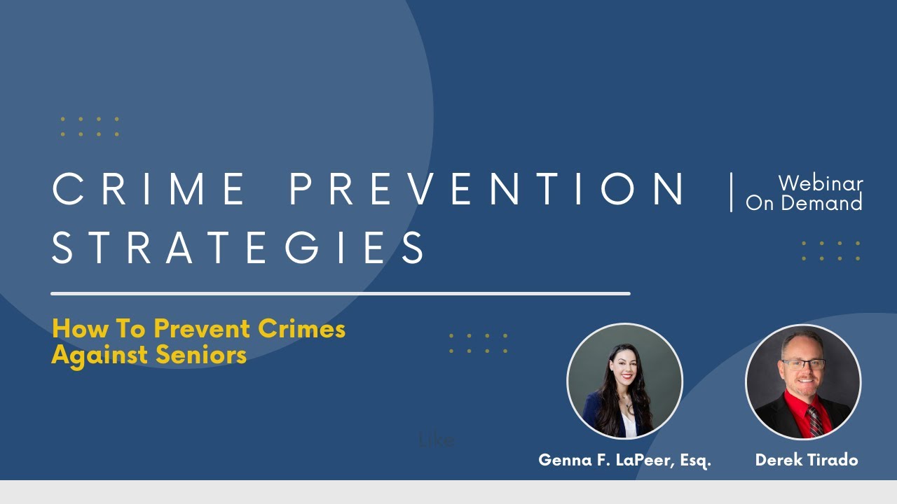 Crime Prevention Strategies