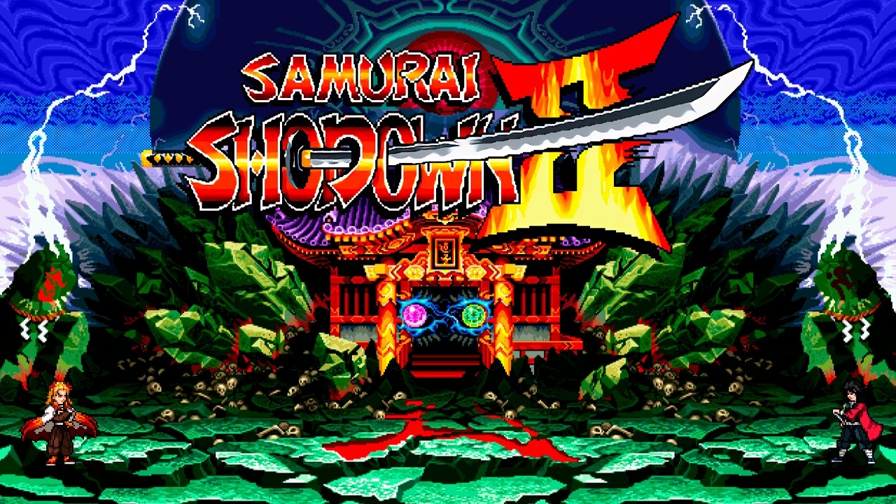 Stage Osorezan, Hell - Samurai Shodown 2