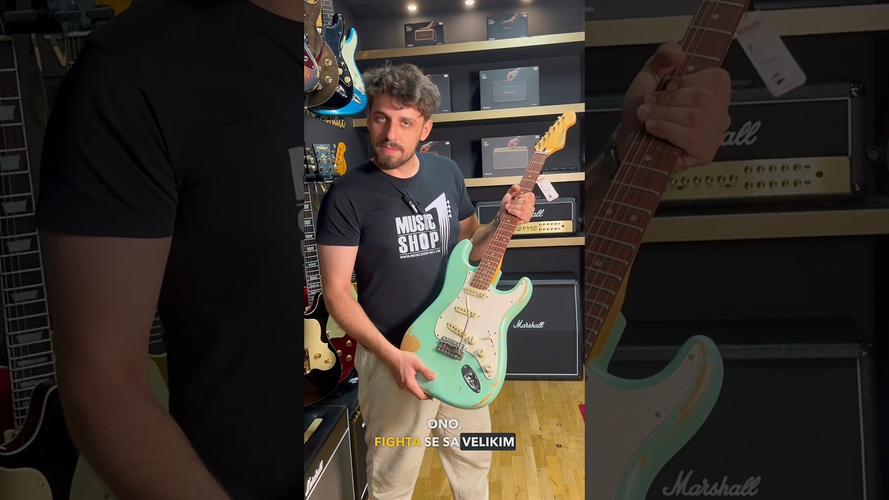 Stigla je po&scaron;iljka Vintage gitara iz Engleske. 🎸🔥 Izvrsni materijeli i Wilkinson hardver.