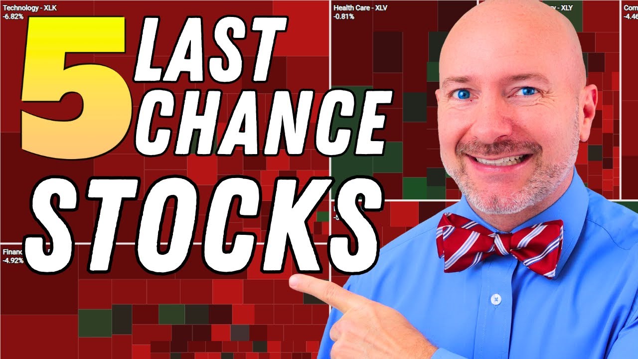 5 Stocks I&rsquo;m Buying in the NEW Stock Market Crash