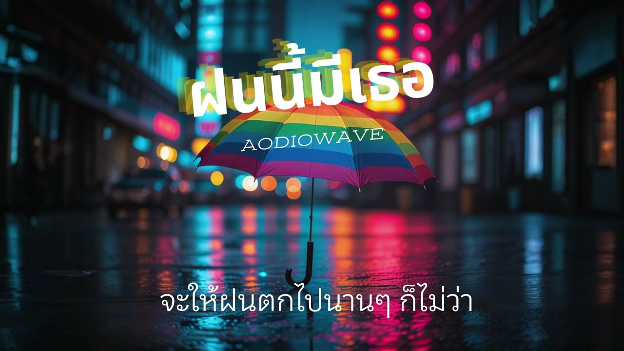 ฝนนี้มีเธอ - AODiowave [Official Lyric Video]