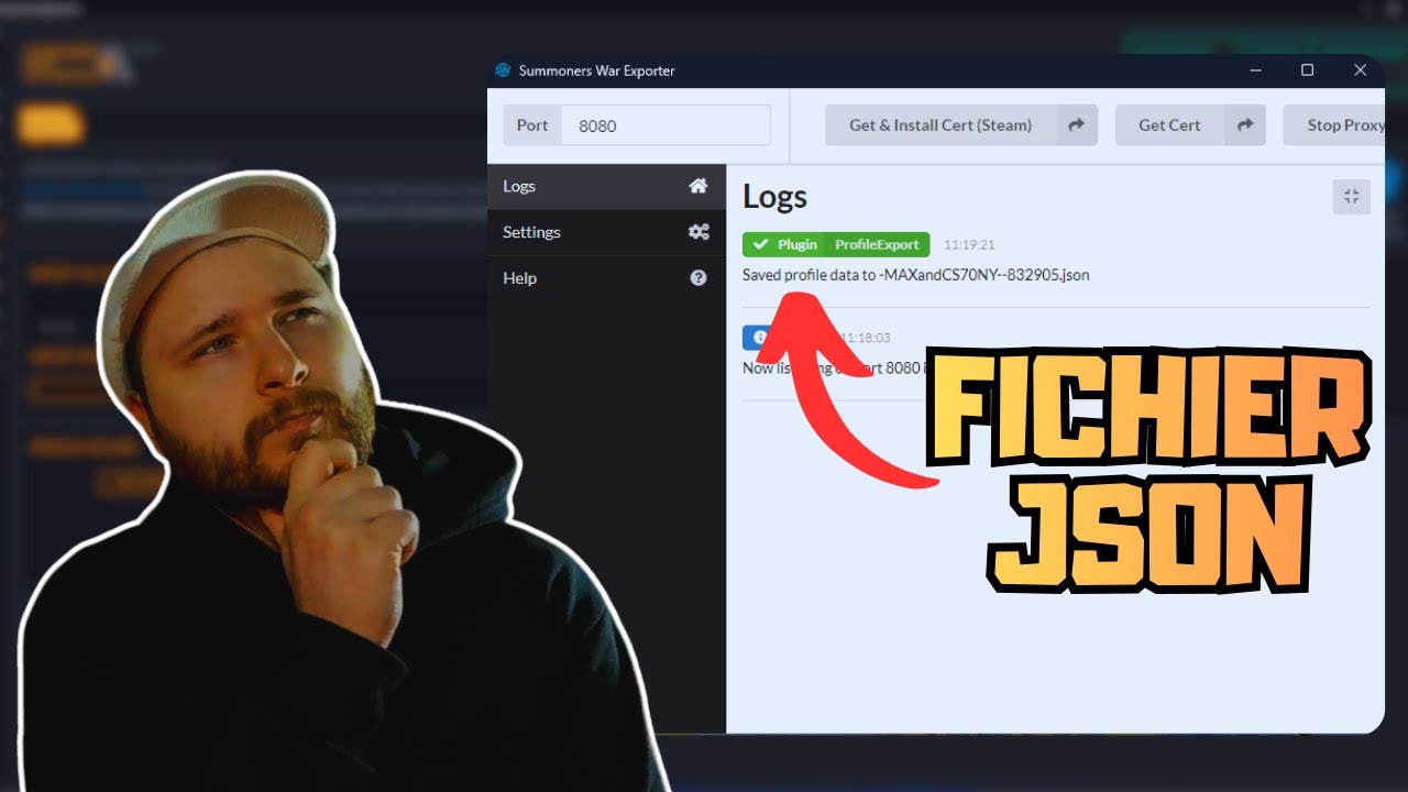 COMMENT RECUPERER SON JSON sur SUMMONERS WAR ?!