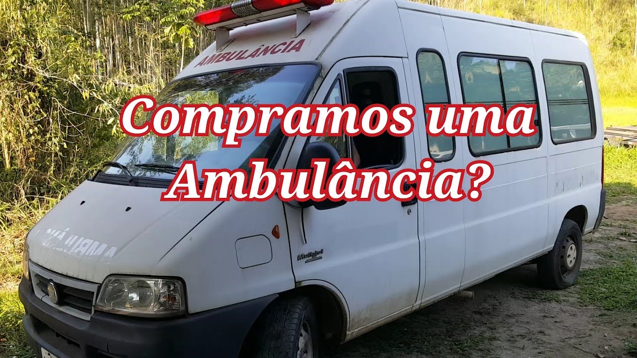 compramos uma ducato ambulância e veja como transformar em furgão