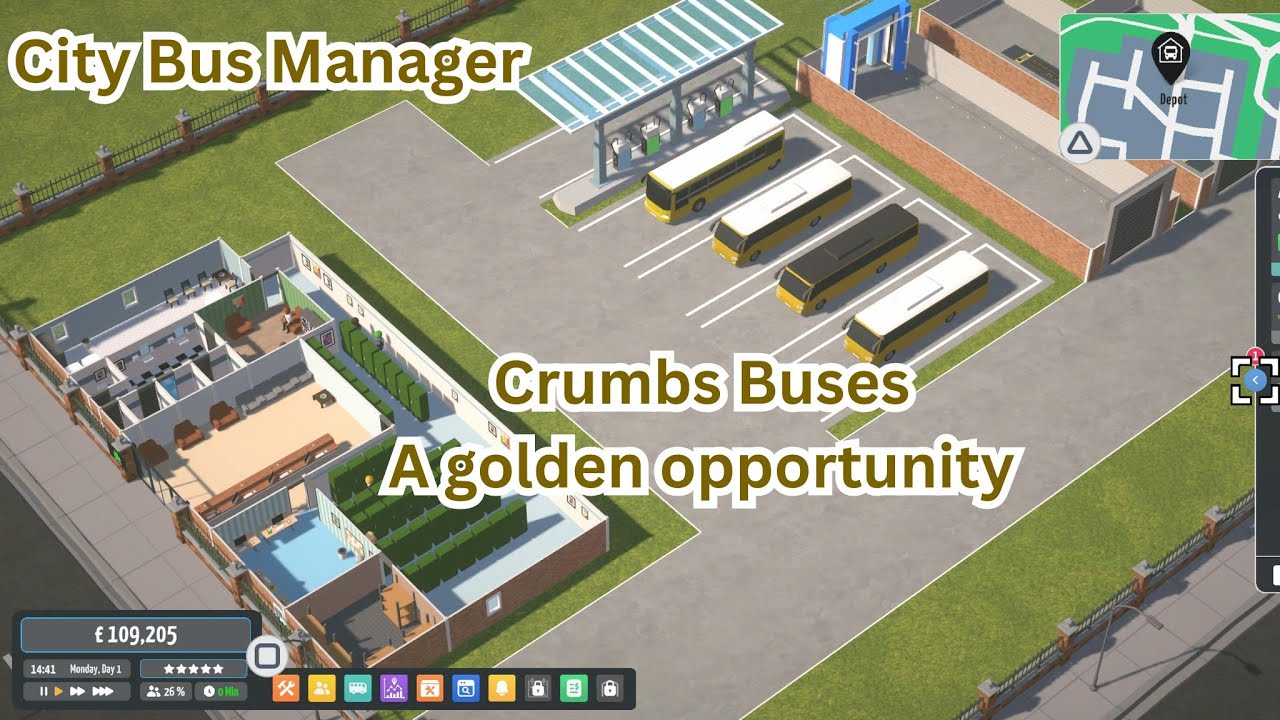 City Bus Manager - Ep 1 Peterborough - First buses take to the streets!