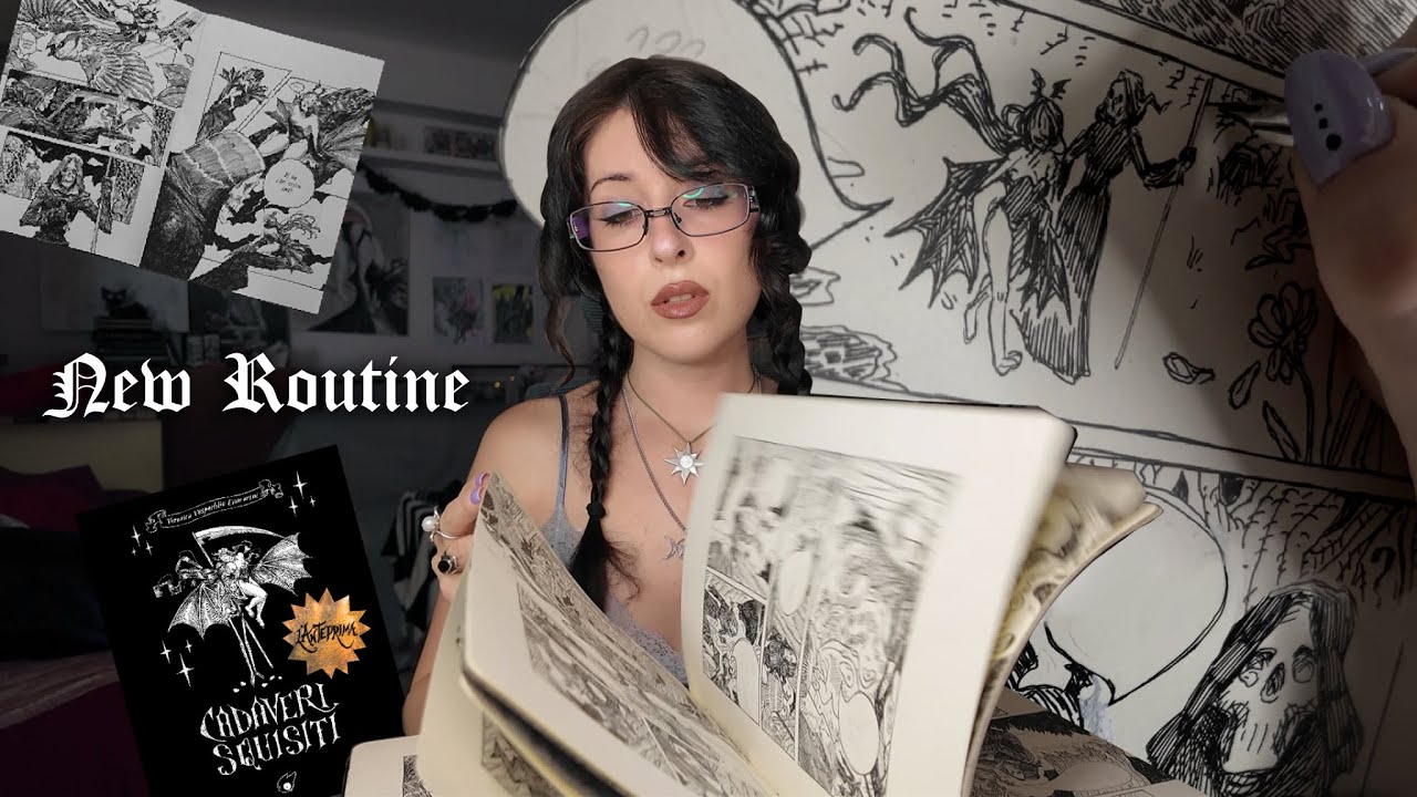 Writing routine of a graphic novelist (comic book update) a page a day 🦇