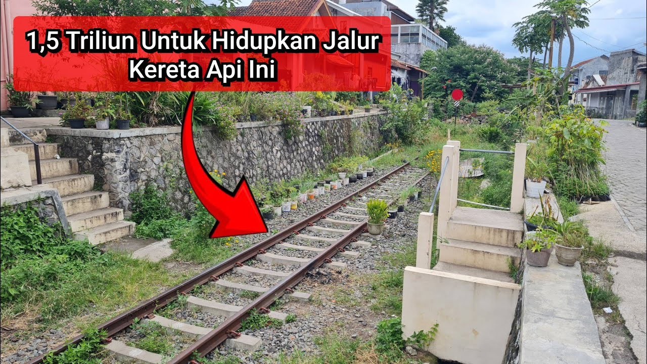 MELINTASI 13 STASIUN ! UANG 1,5 TRILIUN DISIAPKAN UNTUK REKTIVASI JALUR KERETA API GARUT CIKAJANG