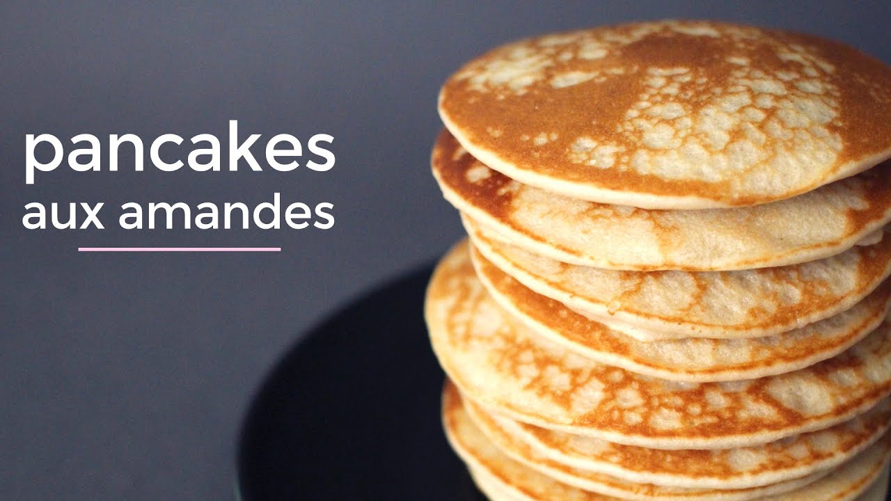 Pancakes aux amandes - Recette vegan et sans gluten⎟ Delicaroom FR