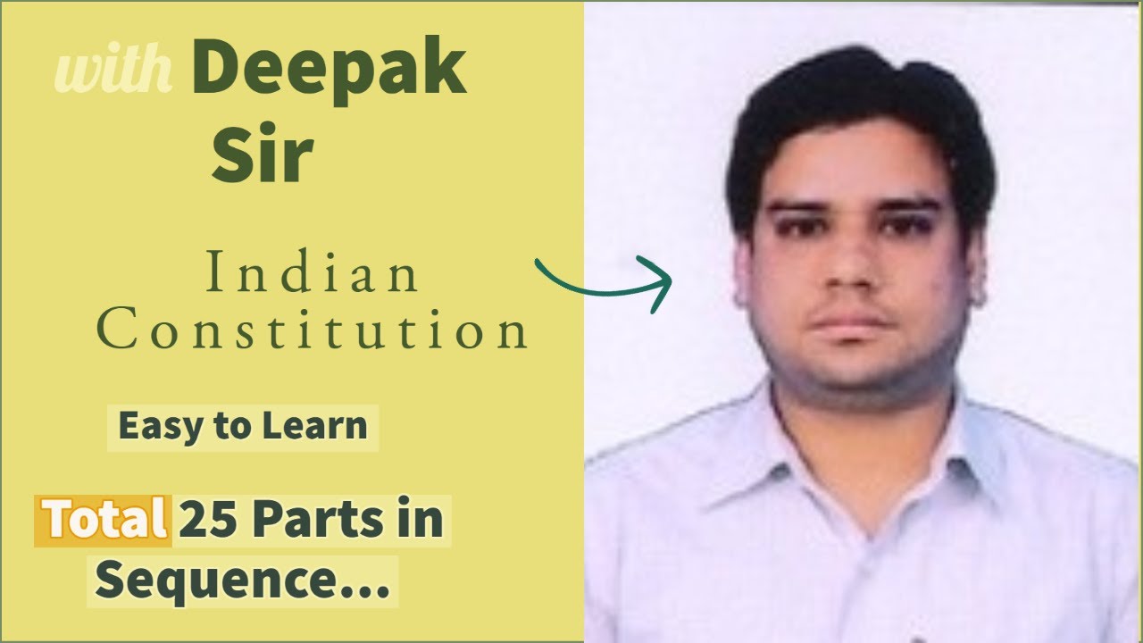 22 Parts of Indian Constitution, Tricks, Indian Polity, UP TET, NET,  LAW, BALLB, LLM, BPSC