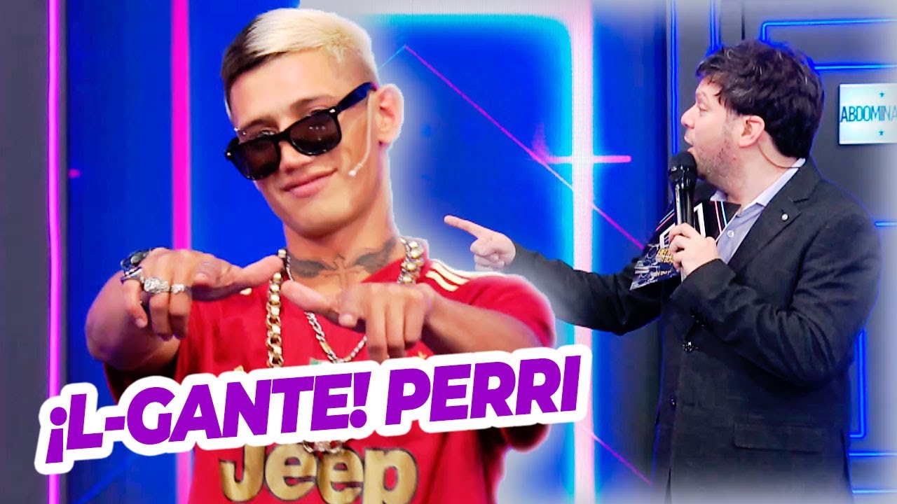 ¡UN PARECIDO QUE IMPRESIONA! El doble de L-GANTE tiró flow en Bienvenidos a bordo