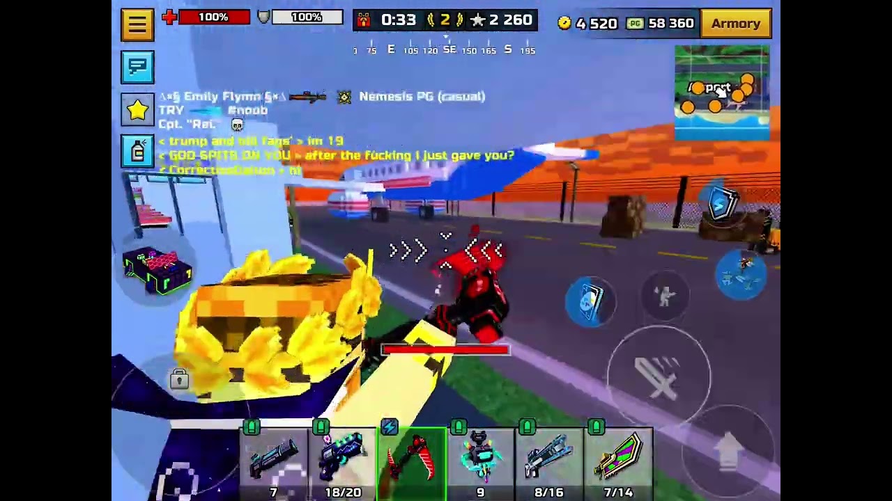 Pixel Gun 3D: Play FP For About, 50:00 Minutes + Chatting & I Stop In The Middle Of It (Chatting/FP)