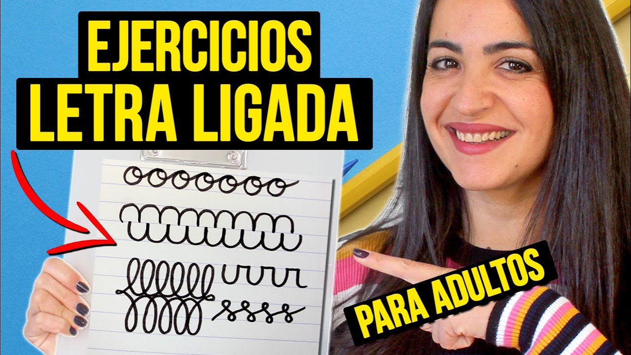 ✍️ C&Oacute;MO MEJORAR la LETRA LIGADA en ADULTOS: 5 EJERCICIOS SENCILLOS