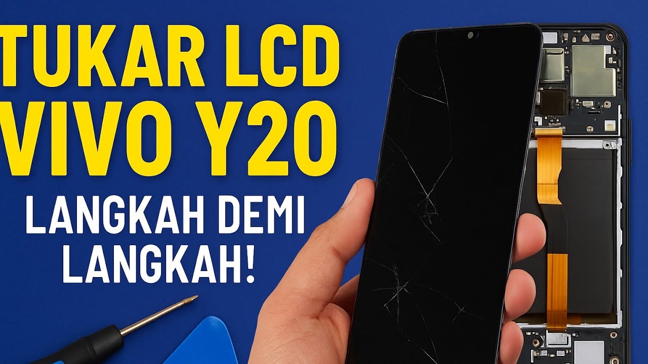 Cara Tukar Lcd Vivo y20