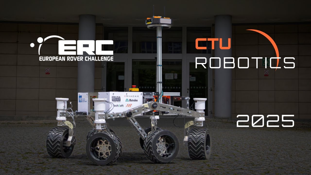 CTU Robotics | PERUN gen 2 | European Rover Challenge 2025
