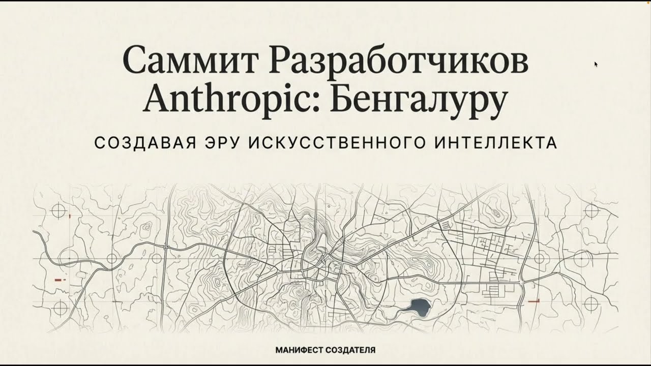 Anthropic Builder Summit: масштабирование интеллекта ИИ в Индии