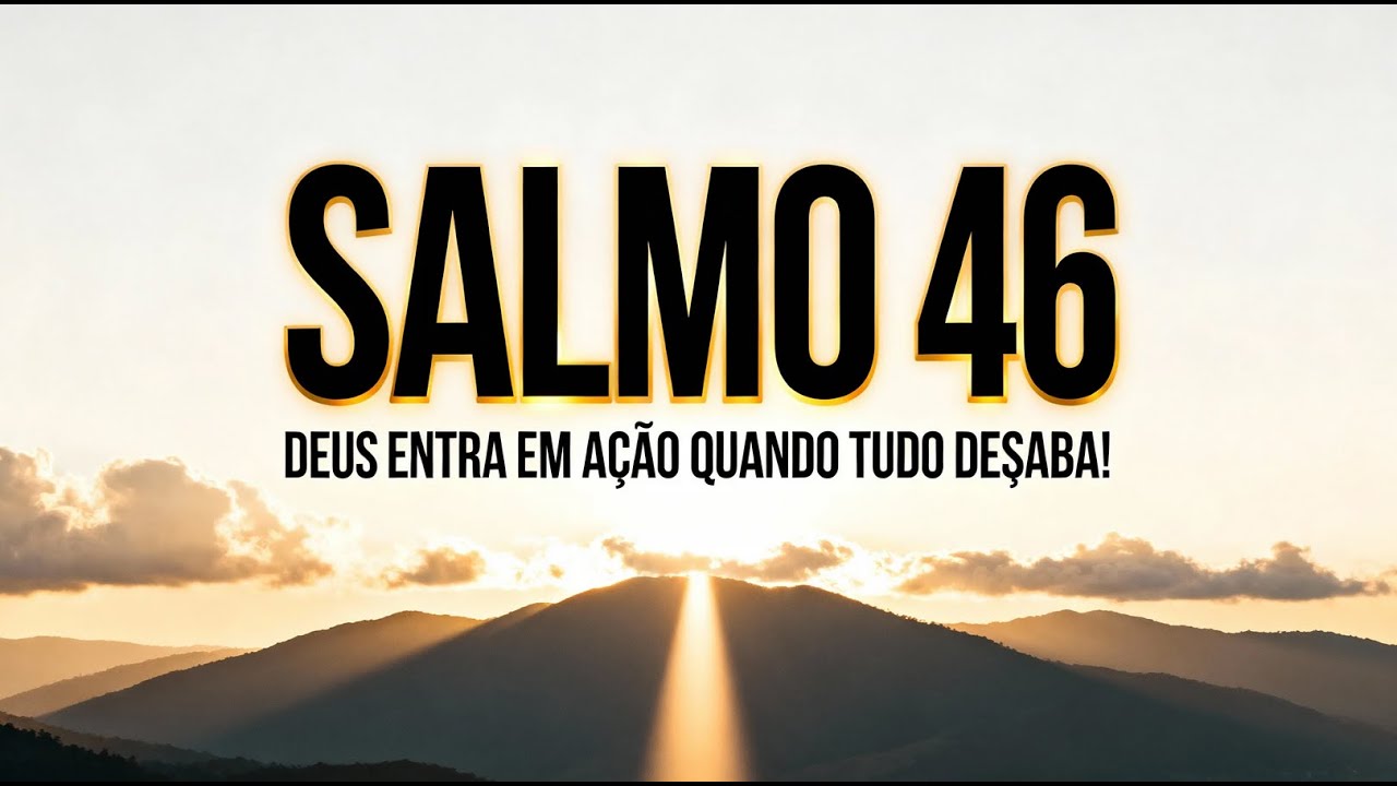 Salmo 46 — Deus Entra em Ação Quando Tudo Desaba!