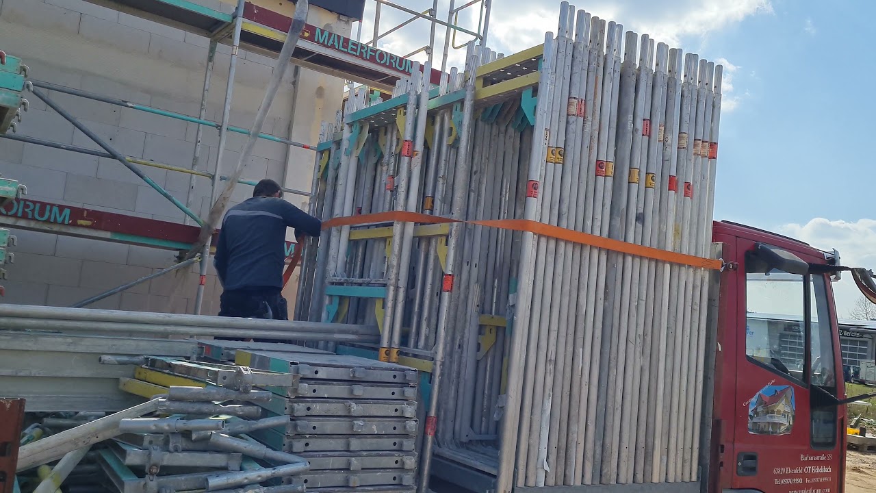 Bei der Arbeit. März 2021