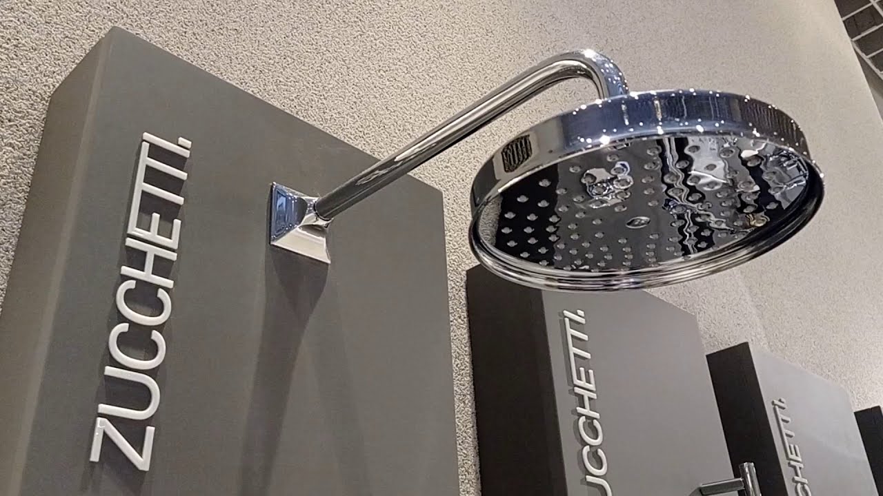ZUCCHETTI head shower Z94184 Brass Shower Head in Chrome 210mm Zucchetti