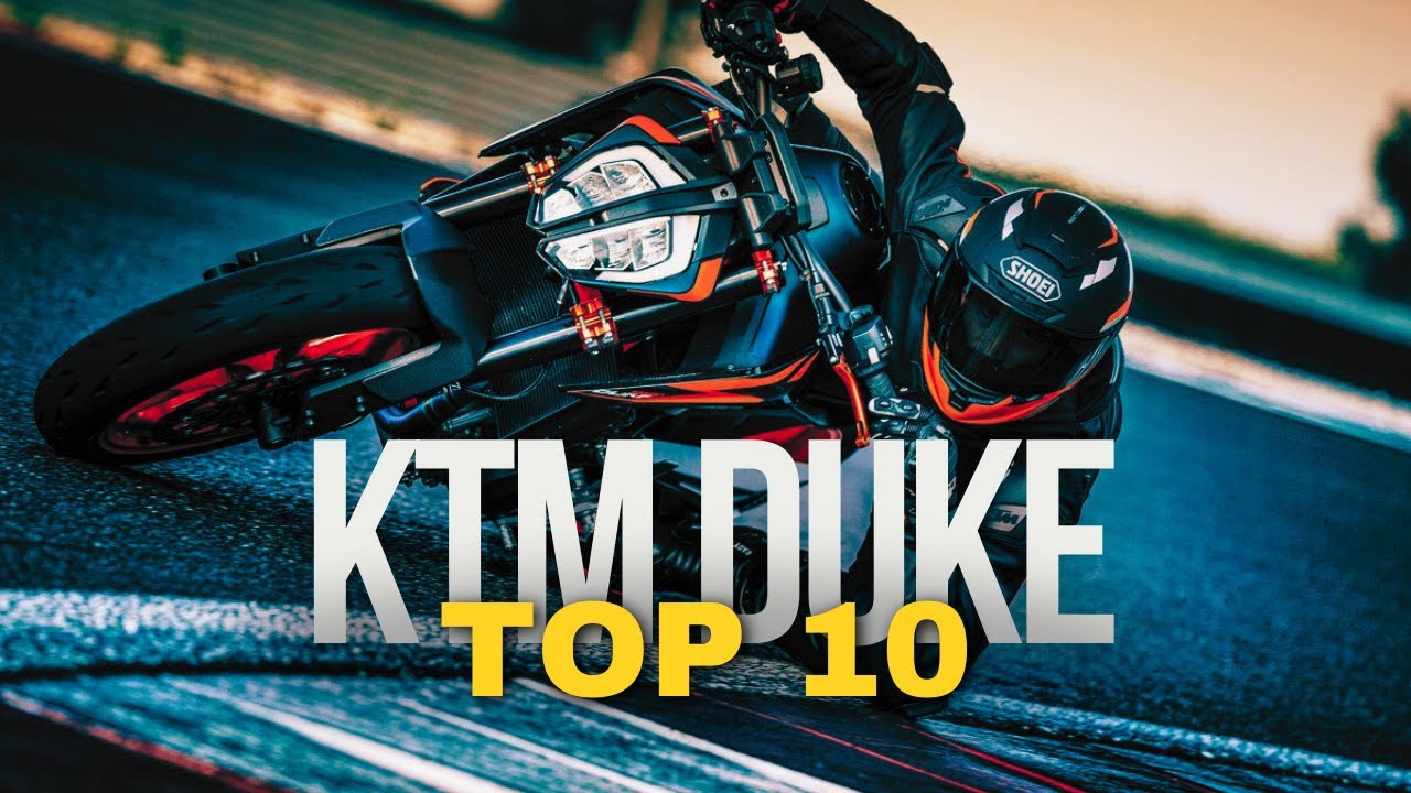 Топ-10 лучших моделей KTM Duke всех времён