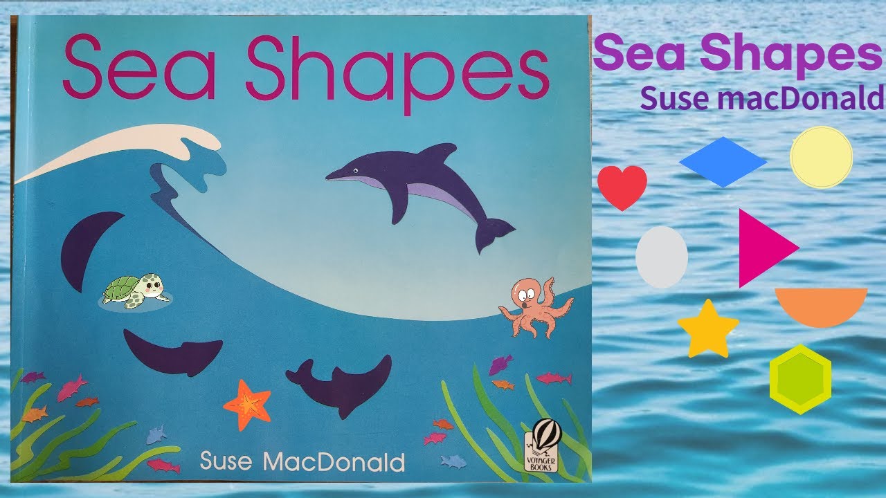 영어그림책: Sea Shapes by Suse Macdonald