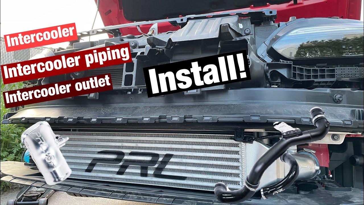 2022 Honda Civic Si PRL Intercooler Upgrades Install