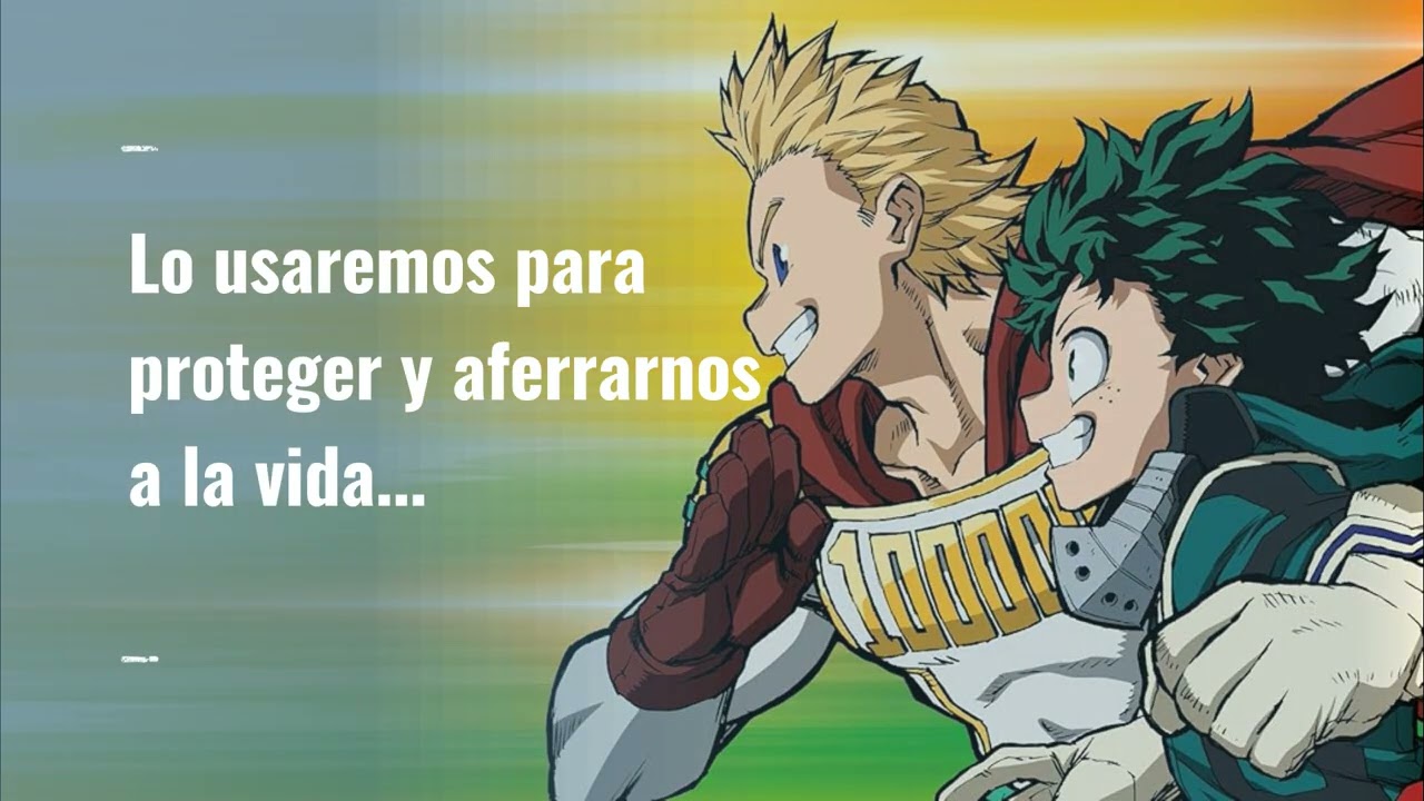 My hero academia OP Temp 4 - Polaris (Fandub latino)