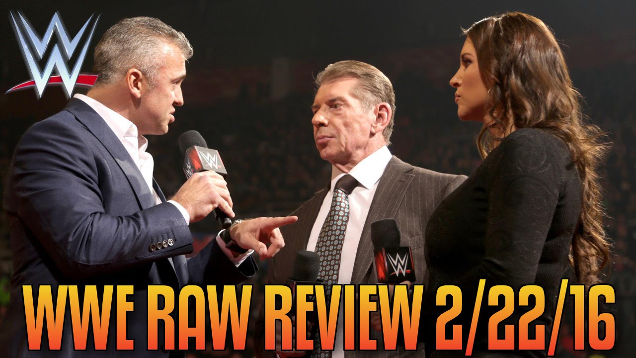 WWE Raw 2/22/16 Review: Shane McMahon Returns To WWE, Set For 