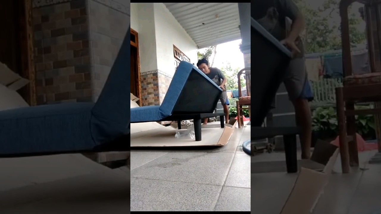 unboxing review sofabed informa 1jt an #informa #sofabedmurah #sofabedinforma #sofamurahkediri