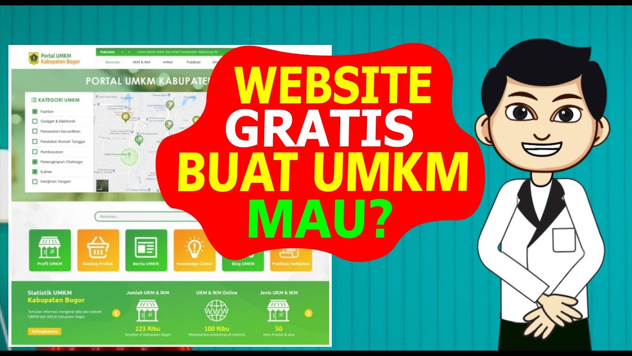 PEMBUATAN WEBSITE GRATIS BUAT UMKM