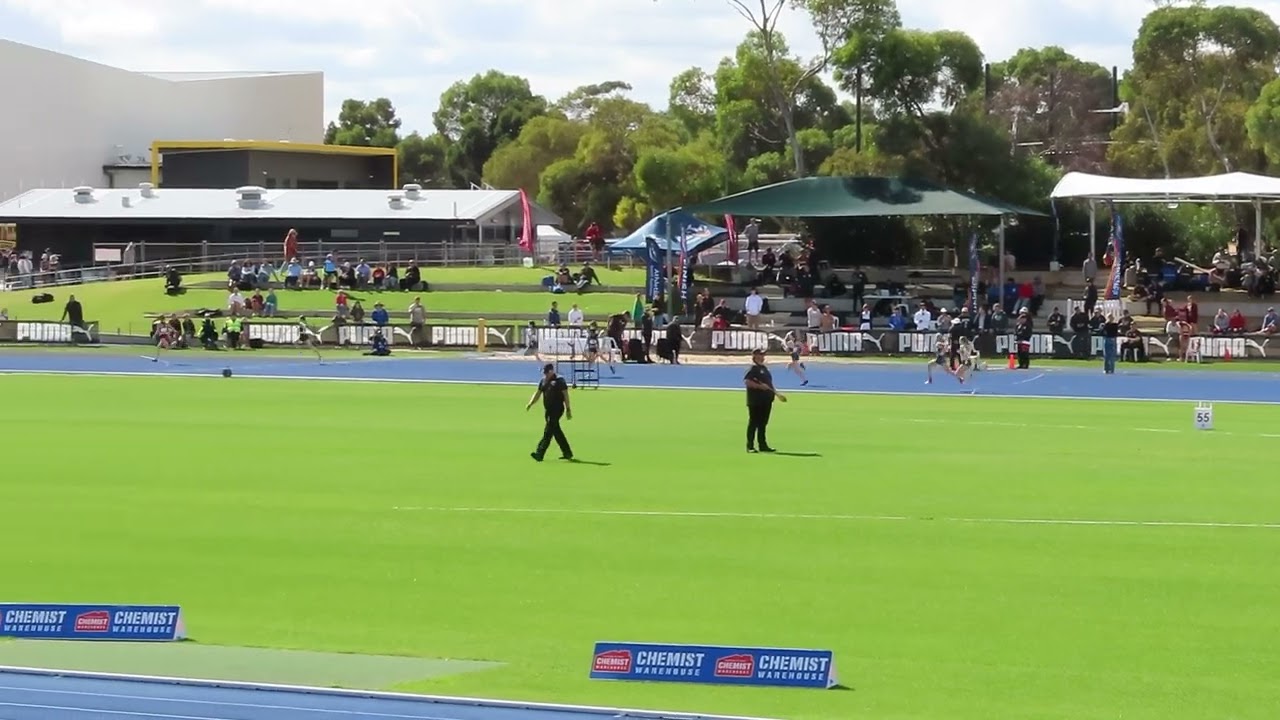 400m U13 Women Final, 2024 Australian Championships, Adelaide 19 April 2024
