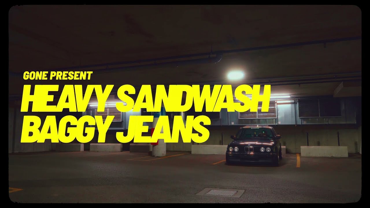 HURRY UP before they are gone | SAND WASH BAGGY JEANS