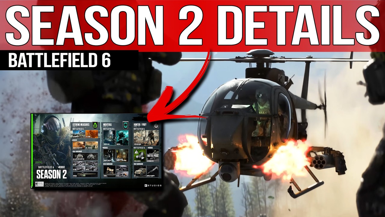 BATTLEFIELD 6 - Season 2 Gameplay + Roadmap enthüllt 😲😁