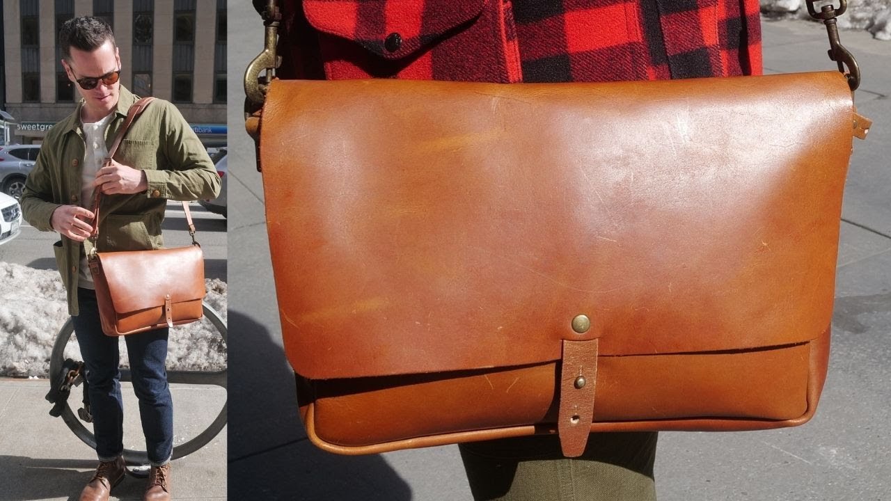 The Minimalist's Leather Bag: WP Standard's Vintage Messenger Review