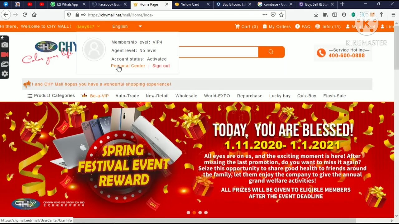 HOW TO WITHDRAW CHY POINTS TO YOUR BITCOIN ACCOUNT (BTC WITHDRAW)