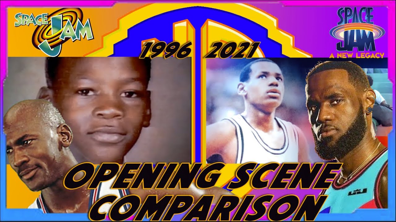 SPACE JAM INTRO COMPARISON | 1996-2021