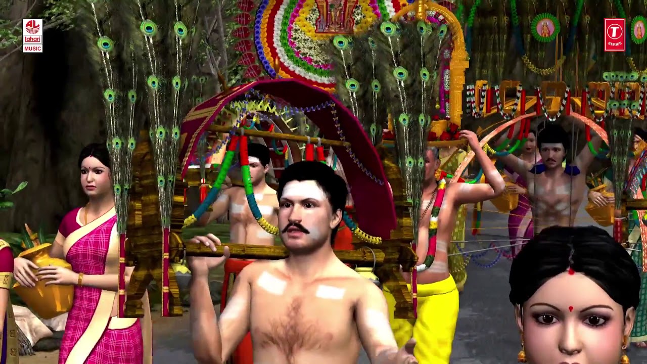 Vanna Vanna Kavadi  Lord Murugan Song  Tamil Devotional Animated Video