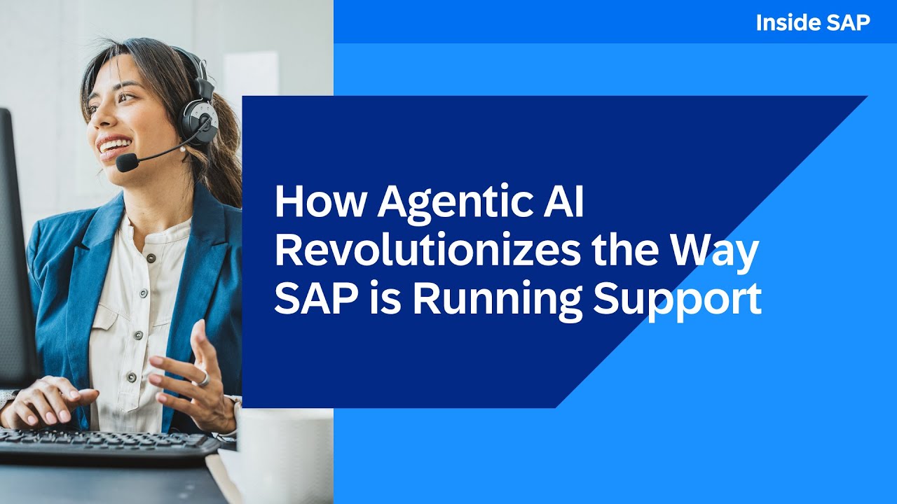 Как агентный ИИ меняет подход SAP к поддержке ✨
