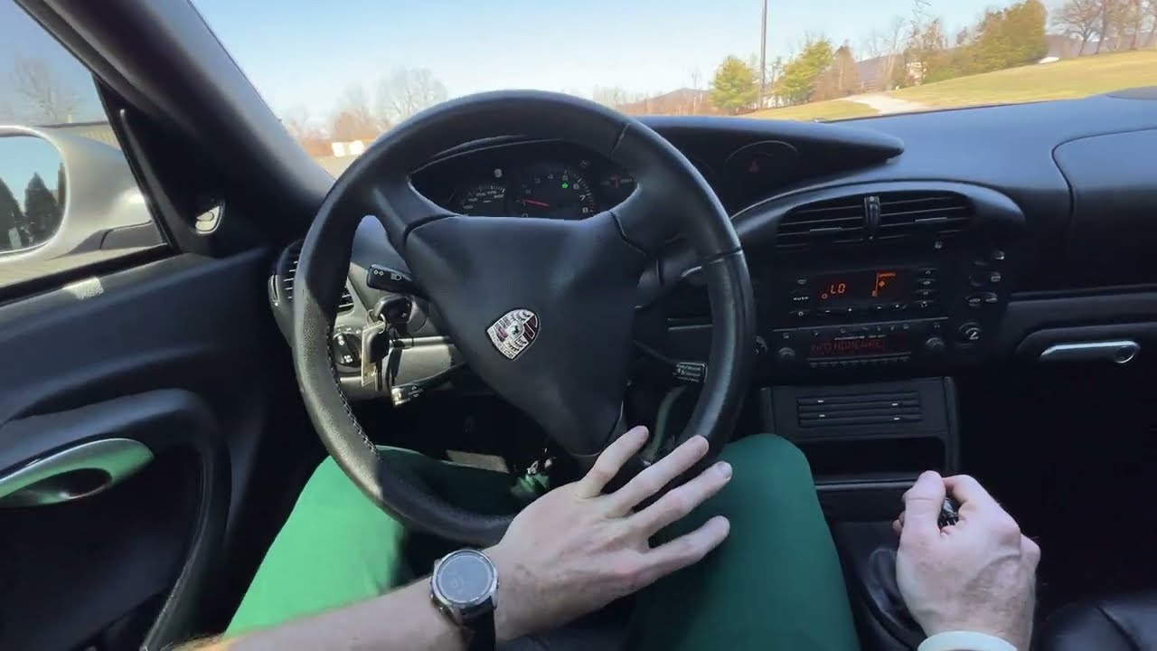 2002 Porsche 911 Carrera Driving