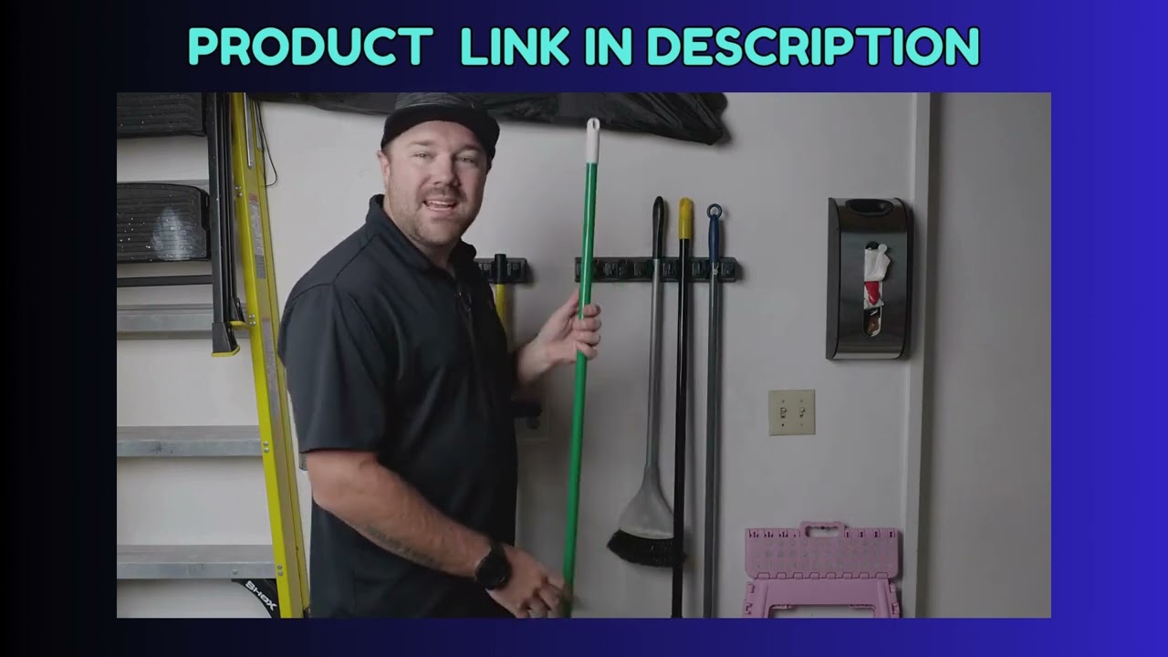 Best Mop and Broom Holder Review: IMILLET 2 Pack Wall Mounted Organizer for Ultimate Home Storage 🧹🧼